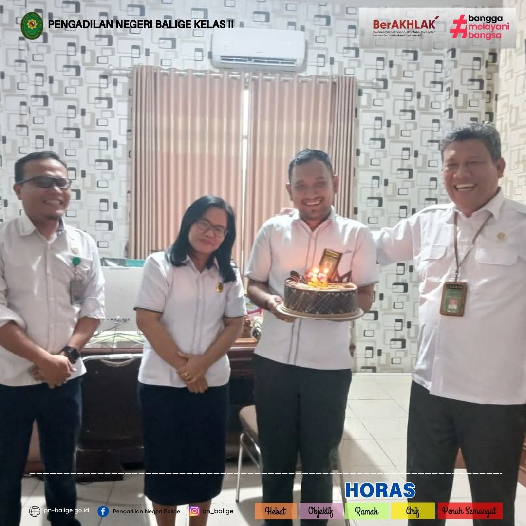 SELAMAT ULANG TAHUN HARRY P. TINAMBUNAN YANG KE-33