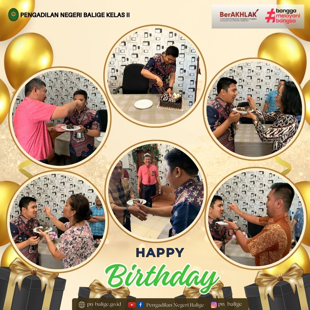 SELAMAT ULANG TAHUN ROBET ARIS D. SIMANJUNTAK 