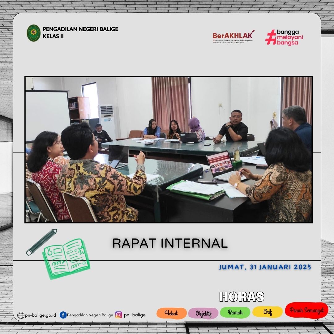 RAPAT INTERNAL