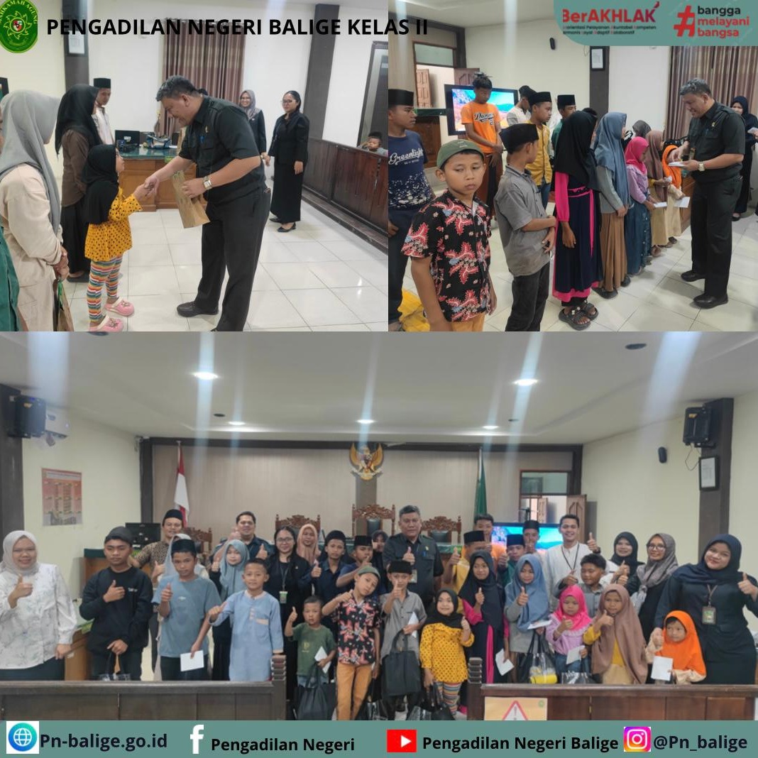 PERSAUDARAAN MUSLIM PENGADILAN NEGERI BALIGE MENGADAKAN ACARA TOUR DE COURT