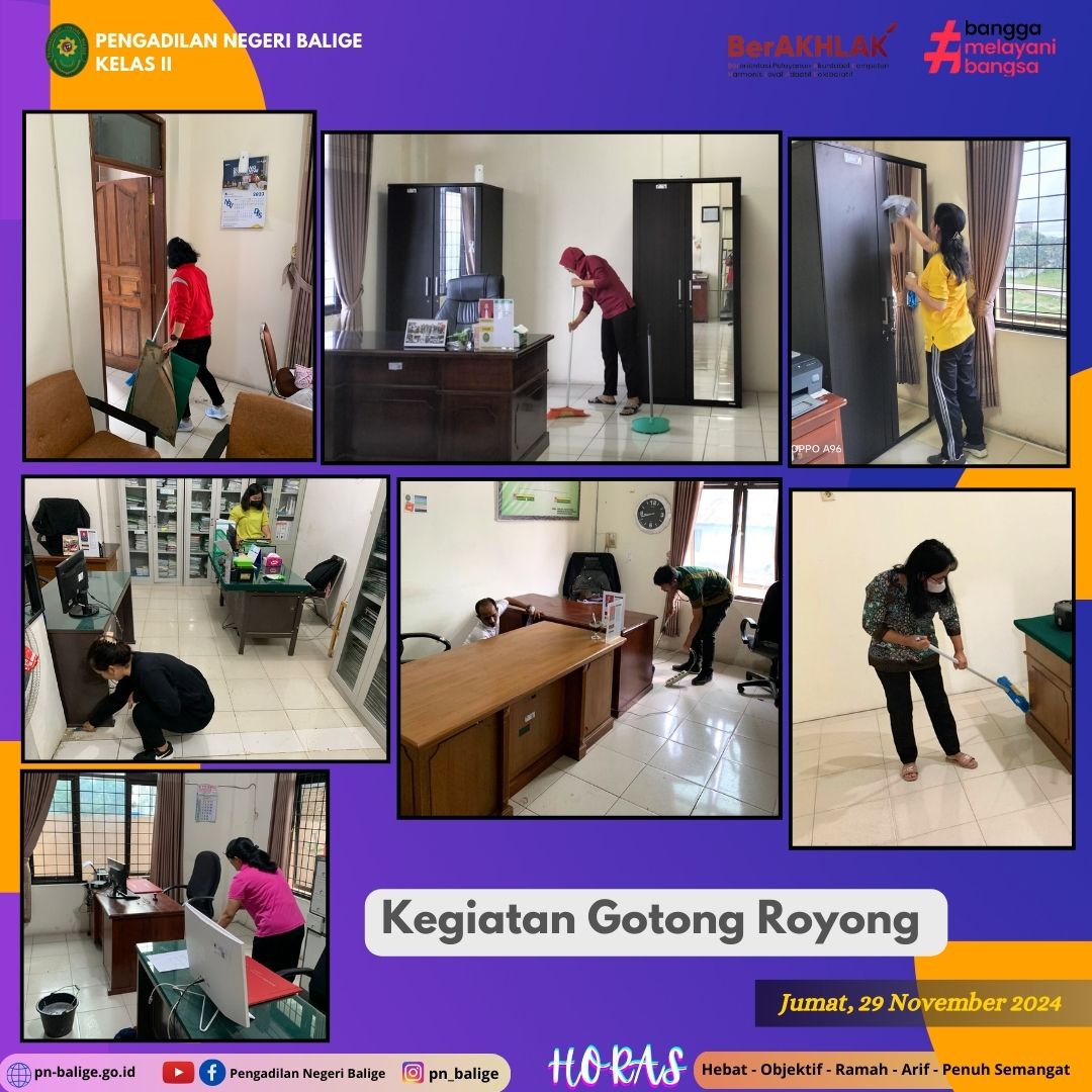 KEGIATAN JUMAT BERSIH 