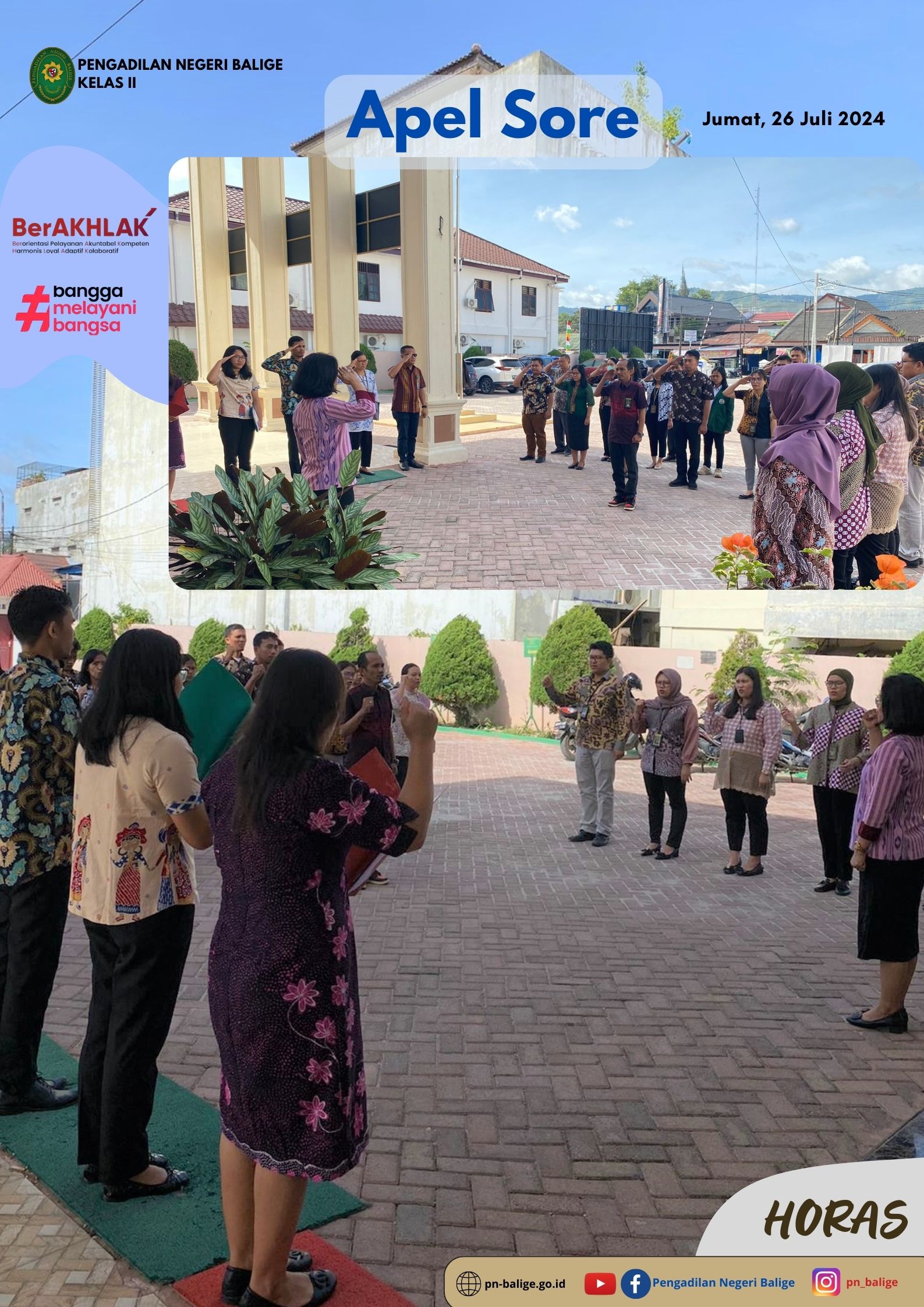 APEL SORE - Jumat, 26 Juli 2024 APEL SORE - Jumat, 26 Juli 2024