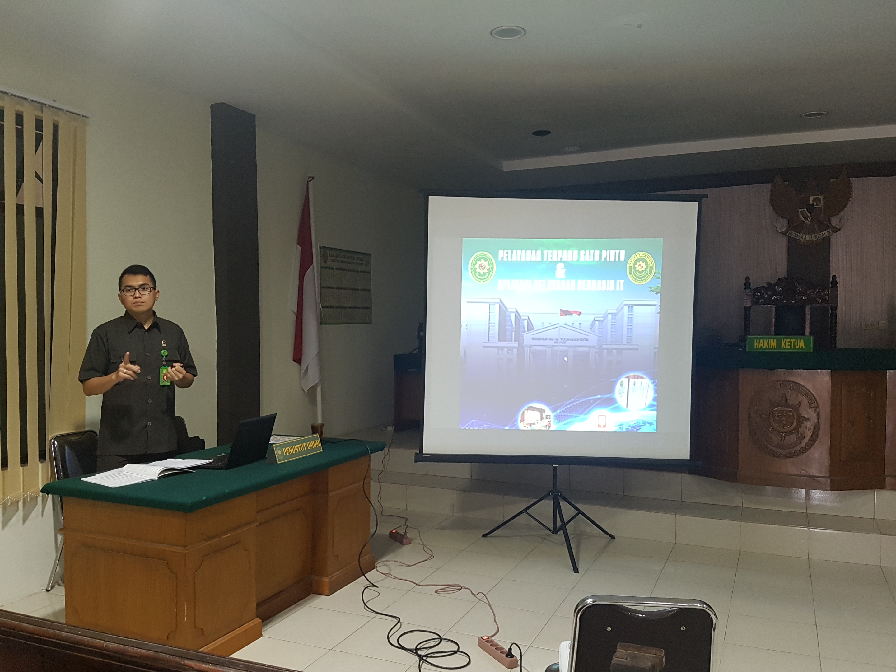 SOSIALISASI PELAYANAN TERPADU SATU PINTU(PTSP)