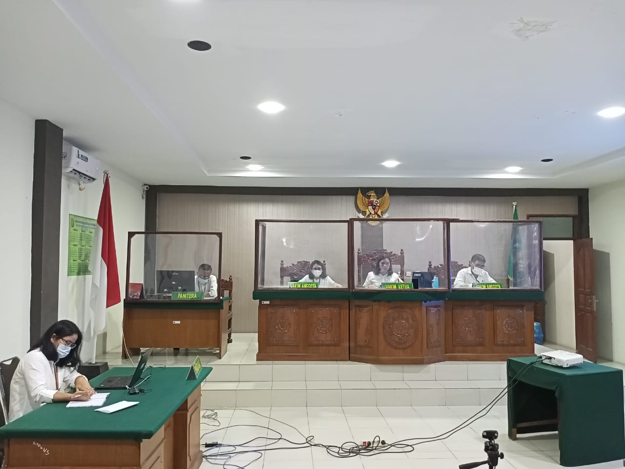 Rapat Bulanan Pengadilan Negeri Balige Bulan April 2021