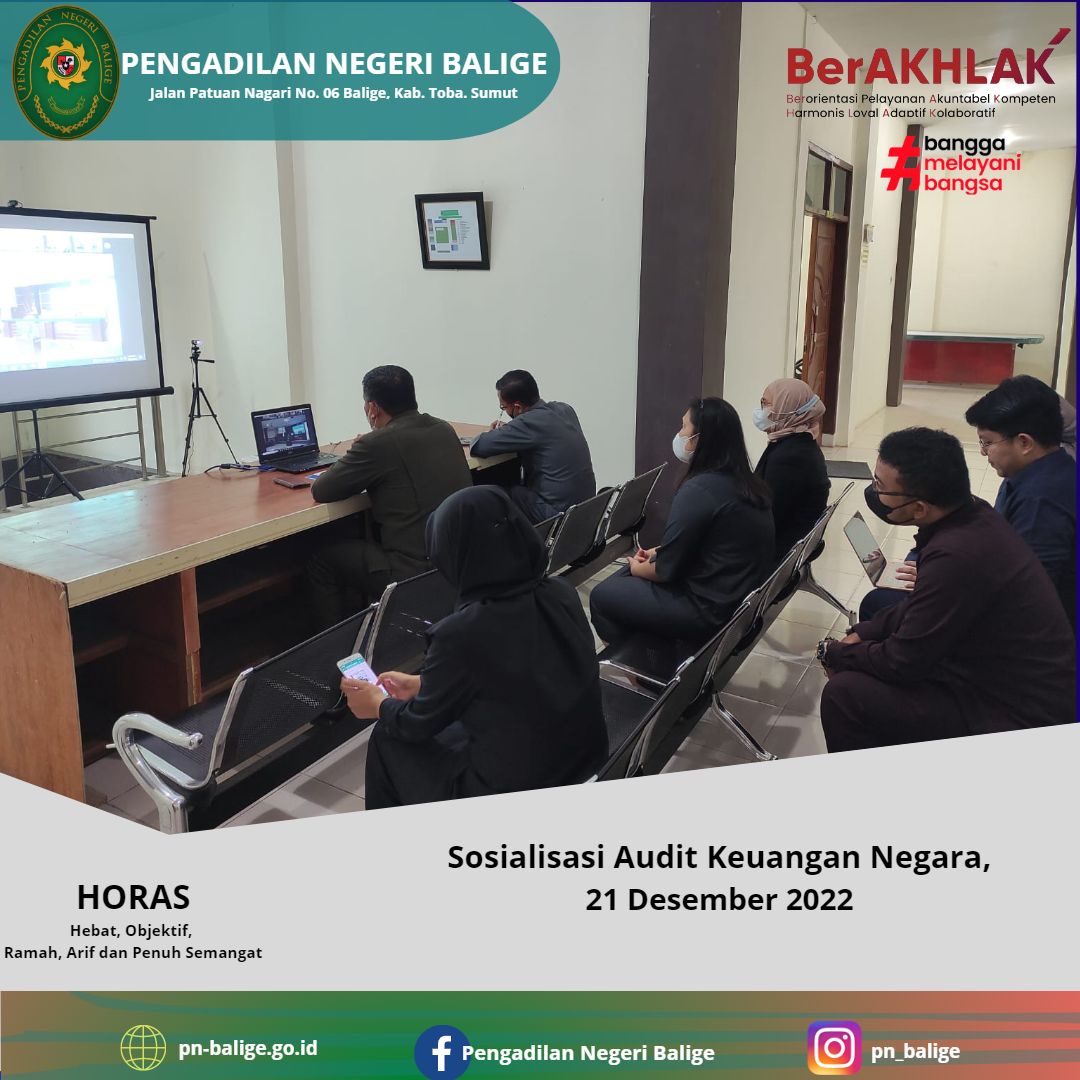 Sosialisasi Audit Keuangan Negara 