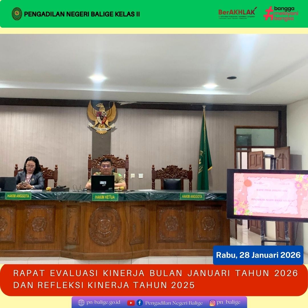 RAPAT BULANAN PERIODE JANUARI TAHUN 2026 RAPAT BULANAN PERIODE JANUARI TAHUN 2026