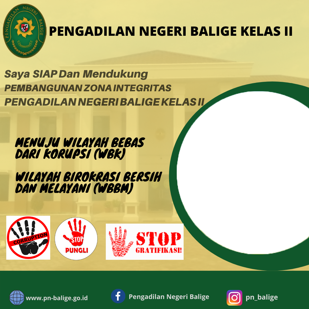 Kampanye Publik Anti Korupsi dan Gratifikasi